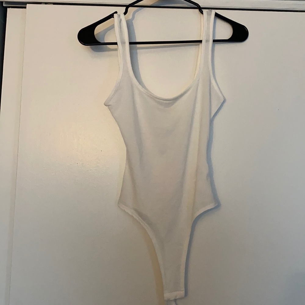 White Sheer Bodysuit